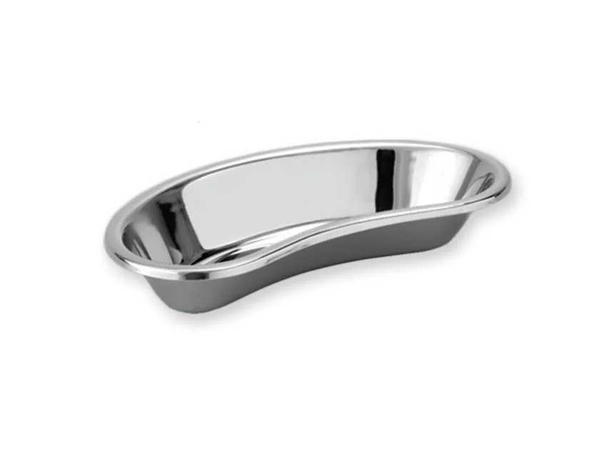 Tavă renală din oțel inoxidabil 6" - 162x77x31 mm