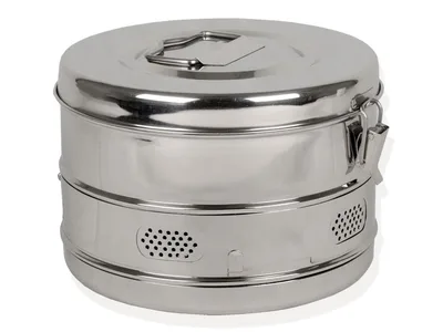 Tambur inox 240×h160 mm