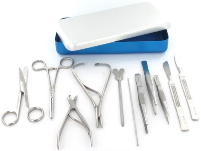 Trousse suprema - cutie din aluminiu - 11 piese