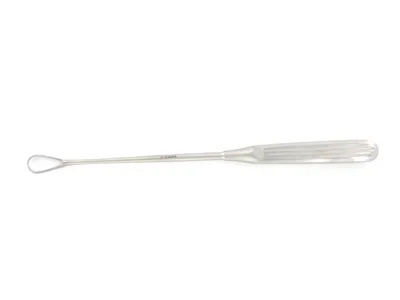 Curetă uterină Sims - ascuțită - 8mm - 26 cm