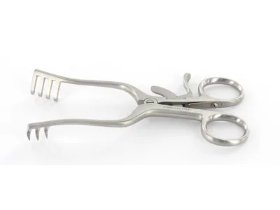 Retractor Weitlaner-Loktite - ascuțit - 13 cm