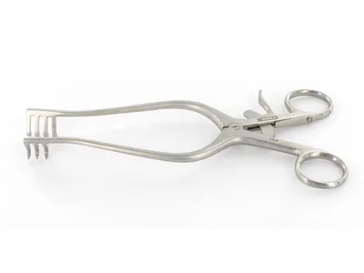 Retractor Weitlaner - ascuțit - 20 cm