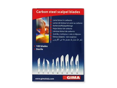 Lame din oțel carbon nr. 10 - sterile