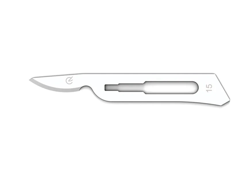 Lame din oțel carbon N. 15c - sterile