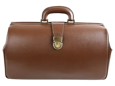 Geantă medicală SUPERTEXAS LEATHER - cărămizie