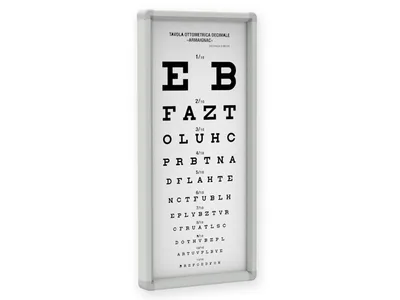 Tablă optometrică Armagnac - 5 m - neîluminată
