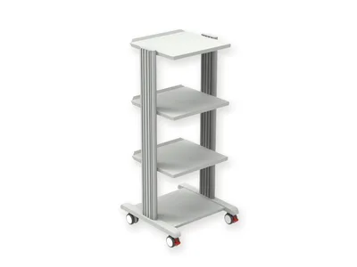 Cărucior Smart - 3 rafturi 40x36 cm + bază