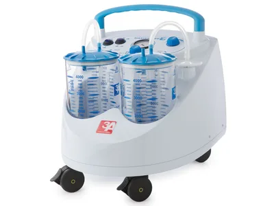 Maxi Aspeed suction 90 l 2x4 l jar with footswitch - 230V