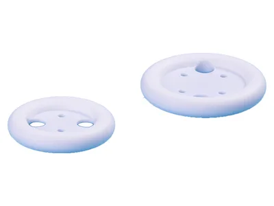 Inel pessary din silicon cu suport diametru 76 mm