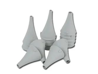 Speculă auriculară diam. 2.5 mm pentru Riester - de unică folosință - gri