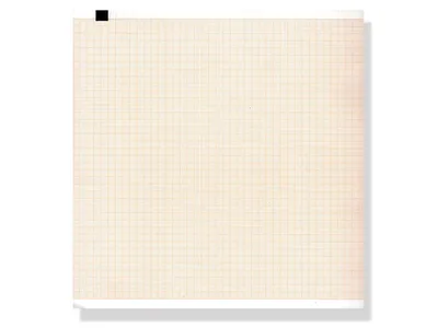Hârtie termică ECG 210x300mm x200s pack - grilă portocalie