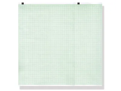 Hârtie termică ECG 210x140mm x150s pachet - grilă verde