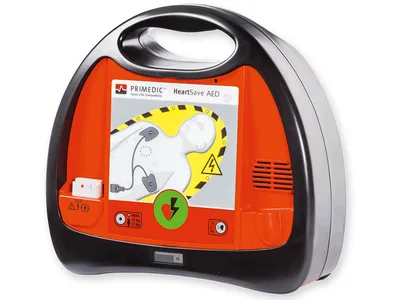 PRIMEDIC Heart Save AED - Defibrillator cu baterie de litiu - GB/ES/PT/GR