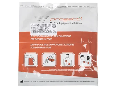 Plăci de defibrillare monofolii pentru Rescue 230, Rescue Life - adult