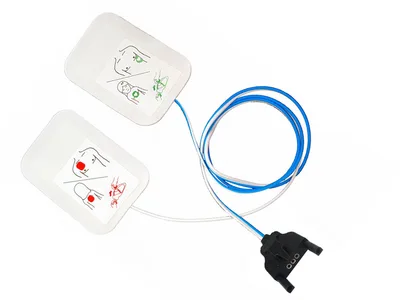 Plăci compatibile pentru defibrillator Mediana, Tecno-Gaz (vezi și 55046)