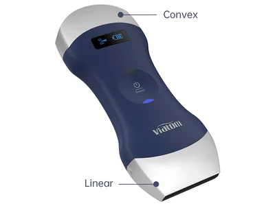 Viatom aparat ecografie portabil wireless cu două capete liniar/convex