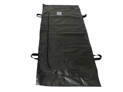 Sac mortuar PVC - negru - capacitate 150 kg