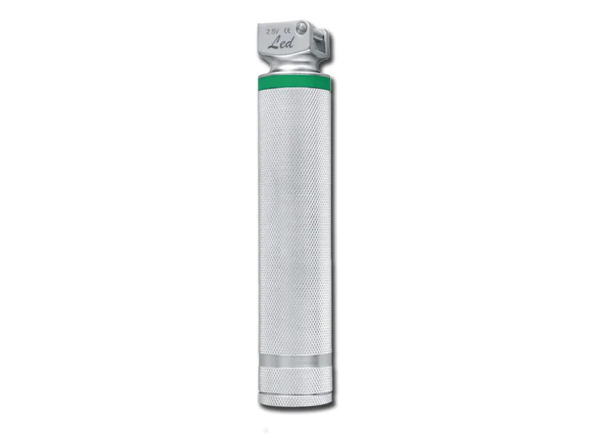 GREEN mâner laringoscop adult cu LED și baterie reîncărcabilă 2.5V