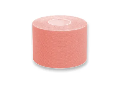 Bandă kinesiologie 5 m x 5 cm - culoare piele