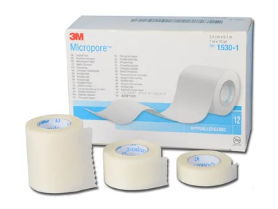 Micropore 3M - h 25 mm x 9.14 m