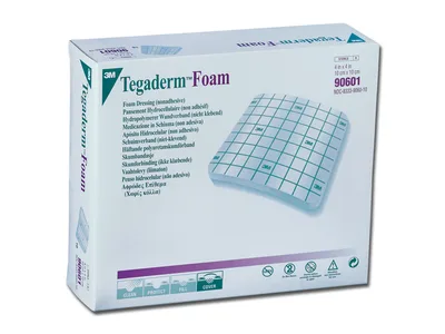Tegaderm 3M Foam 10x10 cm - non adeziv