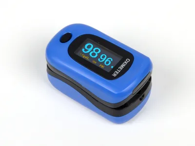 Pulsoximetru pentru deget OXY-4 - albastru