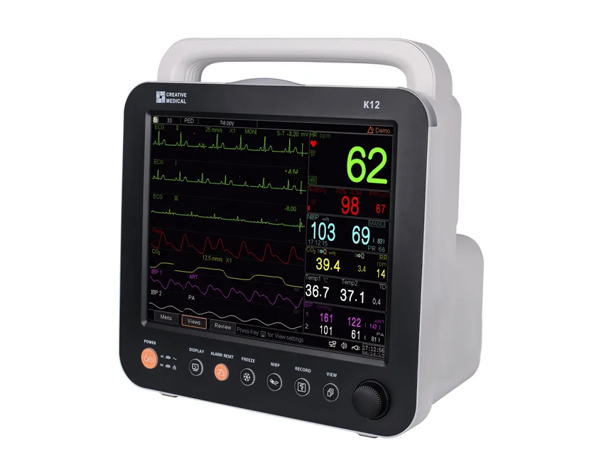 K12 Touchscreen multiparameter monitor - 5 leads ECG