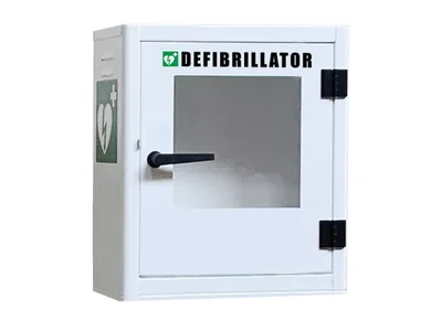 Dulap pentru defibrilatoare - utilizare în interior/exterior