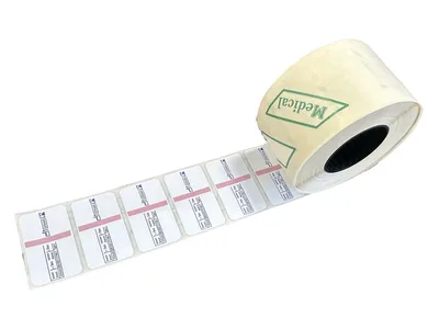 Eticheta adezivă cu indicator de aburi 32x19mm pentru etichetator 35985 - Clasa I DM
