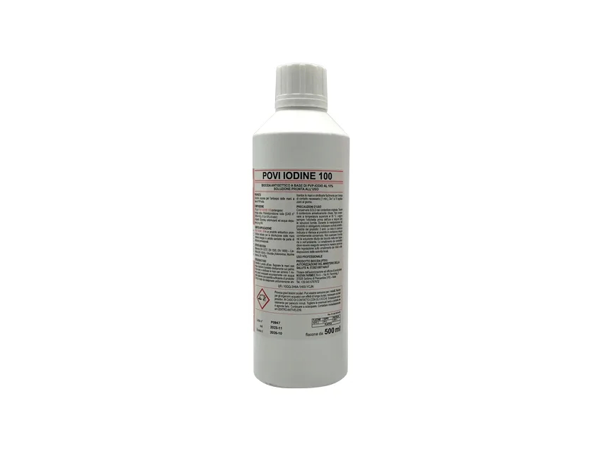 Povidona iod 100 antiseptic - 500 ml - biocid