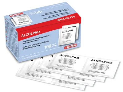 Alcomed alcohol pads - cutie de 100