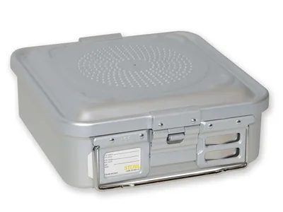 Container cu filtru mic h 100 mm - gri