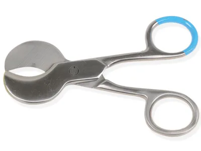 Foarfece sterile pentru cordon ombilical - drepte - 10.5 cm - model US