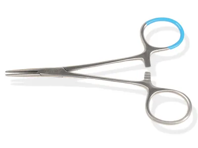 Daltă hemostatică Halstead-Mosquito sterilă - dreaptă - 12.5 cm