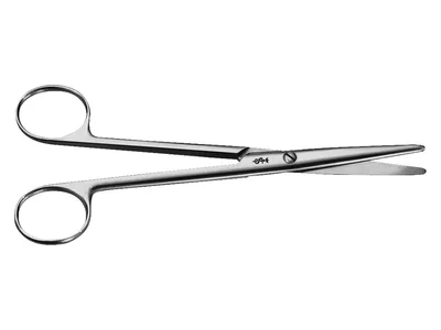 Foarfece Mayo Aesculap - drepte - obtuze/obtuze - 16.5 cm - BC584R