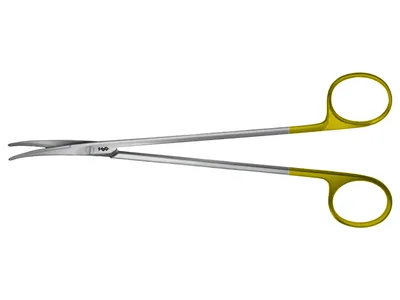 Foarfeci Metzenbaum TC Durotip Aesculap - curbate - ascuțit/ascuțit - 14.5 cm - BC261R