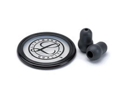 Set accesorii 3M Littmann 40022: diafrагmă+inel+capete auriculare pentru Master Classic - negru - blister
