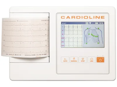 Cardioline ECG 100L BASIC - ecran tactil color de 5"