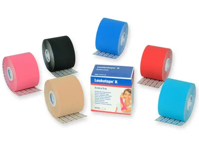 Leukotape K neuromuscular tape 5 m x 5 cm - blue