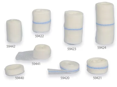 Pansament din gază de bumbac tip panglică 5 m x 2.5 cm - steril