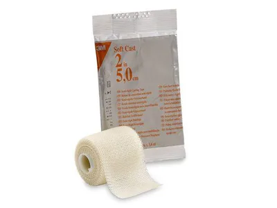 Soft-cast 3M 5 cm x 3.65 m - alb