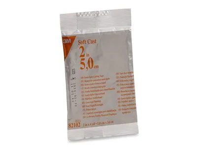 Soft-cast 3M 5 cm x 3.65 m - alb