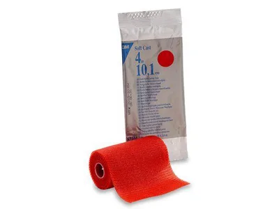 Softcast 3M 10 cm x 3.65 m - roșu