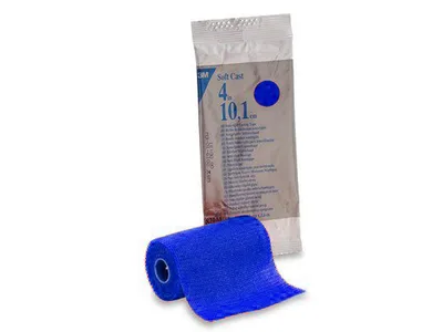 Soft-cast 3M 10 cm x 3.65 m - albastru