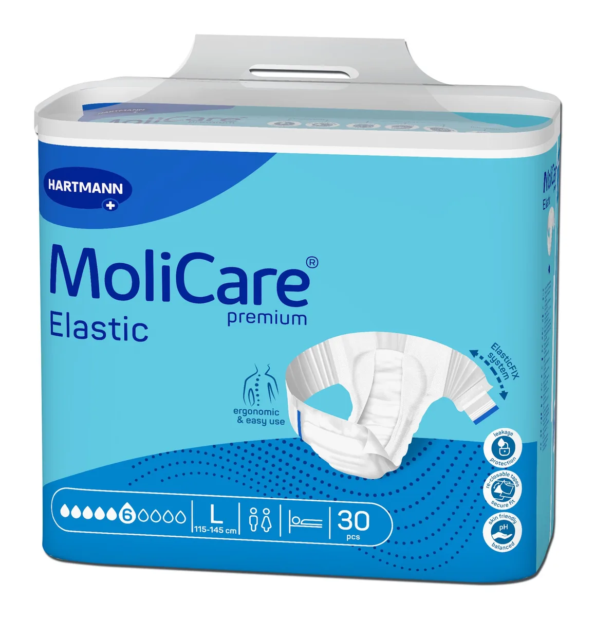 MoliCare Premium Elastic 6 pic. L
