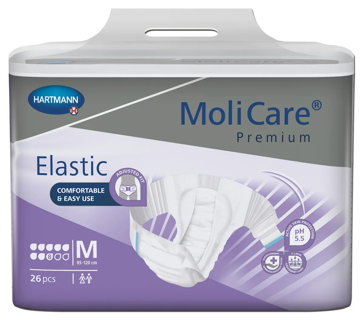 MoliCare Premium Elastic 8 pic. S