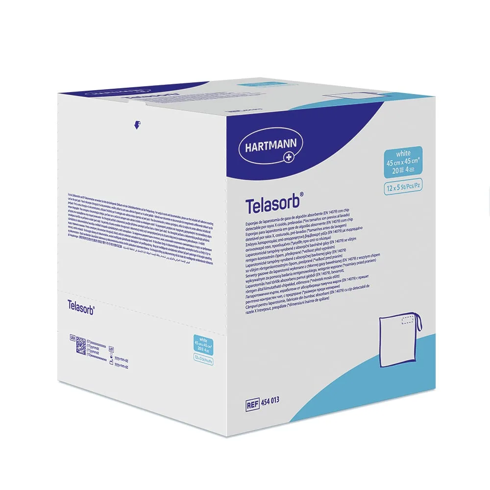 Telasorb steril 45 x 45cm, 4 straturi, verzi
