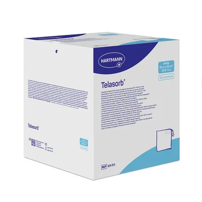 Telasorb steril 45 x 45cm 6 straturi, albe