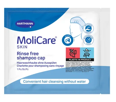 MoliCare Skin Rinse free shampoo cap P1
